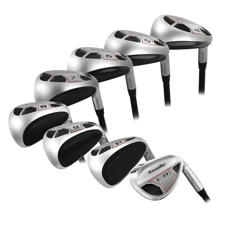 NEW PowerBilt EX-550 4-PW+SW Hybrid Irons Graphite Regular Flex Shaft - Walmart.com