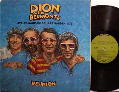 Dion & The Belmonts - Reunion Live At Madison Square Garden 1972 - Vinyl LP Record - Rock