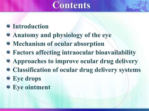 Ophthalmic dosage form: eye drops & ointment