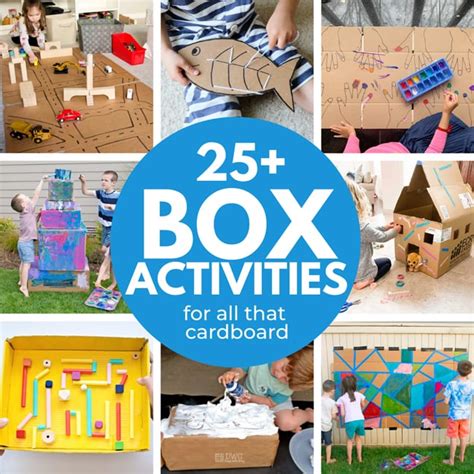 Best Cardboard Box Activities for Kids - Busy Toddler