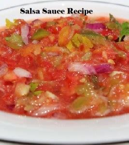 Salsa Sauce Recipe – Fresh Tomato Sauce - besthomediet