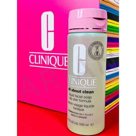 Clinique Liquid Facial Soap Oily Skin Cleanser 200ml | Shopee Singapore