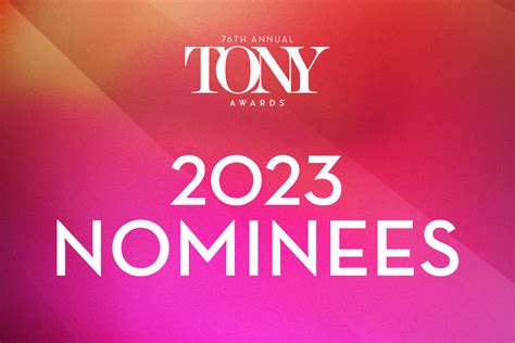 2023 Tony Awards Nominees | The American Theatre Wing's Tony Awards®