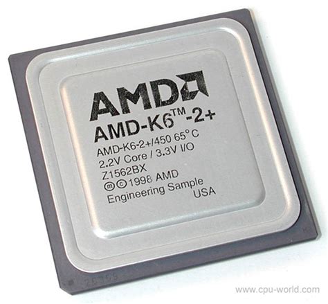 AMD K6-2 processor families