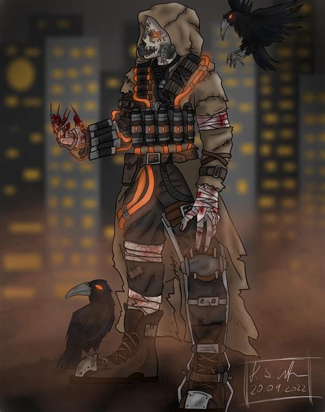 Scarecrow fanart from Batman Arkham Knight (art by me) : r/batman