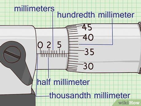 3 Ways to Use and Read an Outside Micrometer - wikiHow