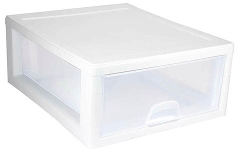 Best Buy: Sterilite Clear Plastic Stacking Storage Drawer Container Box ...