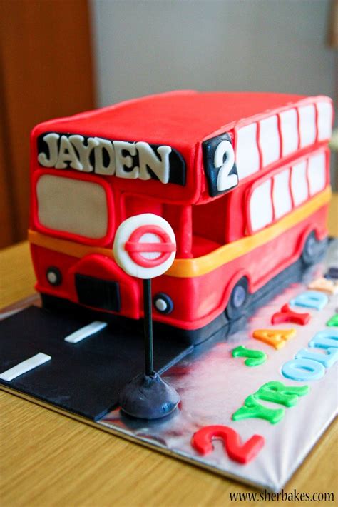 Sherbakes | Bus cake, Fondant cakes, Cake decorating