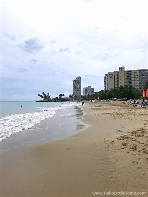 Visting Isla Verde Beach in Carolina, Puerto Rico | Hello Little Home