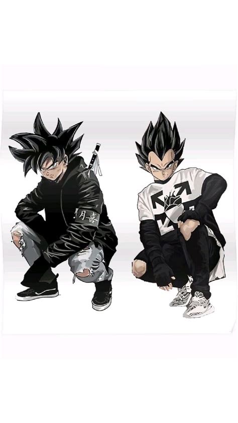 DRIP GOKU AND DRIP VEGETA | Anime, Art, Goku