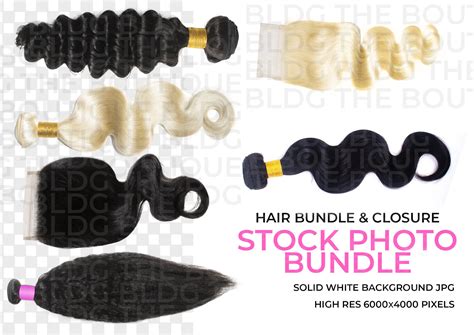 Hair Bundle Stock Photos Extensions Product Photography 613 - Etsy