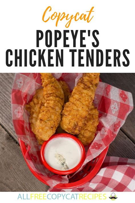 Copycat Popeye's Chicken Tenders | Recipe | Chicken tender recipes ...