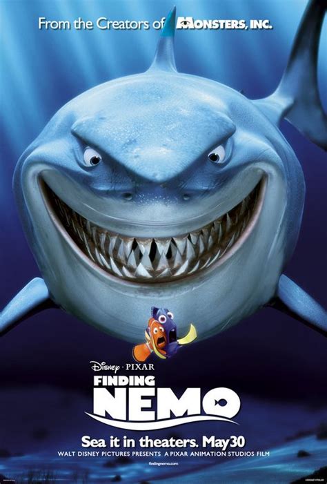 Finding Nemo Movie Poster (#2 of 9) - IMP Awards