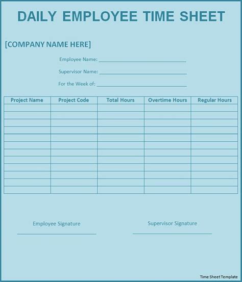 the employee time sheet is shown in blue and has two hours left to work on it