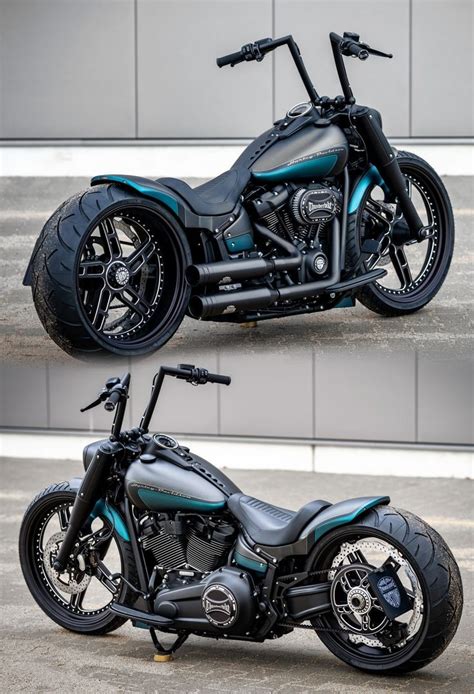 Harley-Davidson Fat Boy by Thunderbike | Custom motorcycles harley, Custom motorcycles, Chopper ...