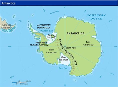 Mountains Separating Antarctica Into East and West | Everything Mountains