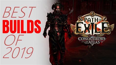 Path of Exile 3.9 - Best PoE Builds of 2019 - New Year's Special - YouTube