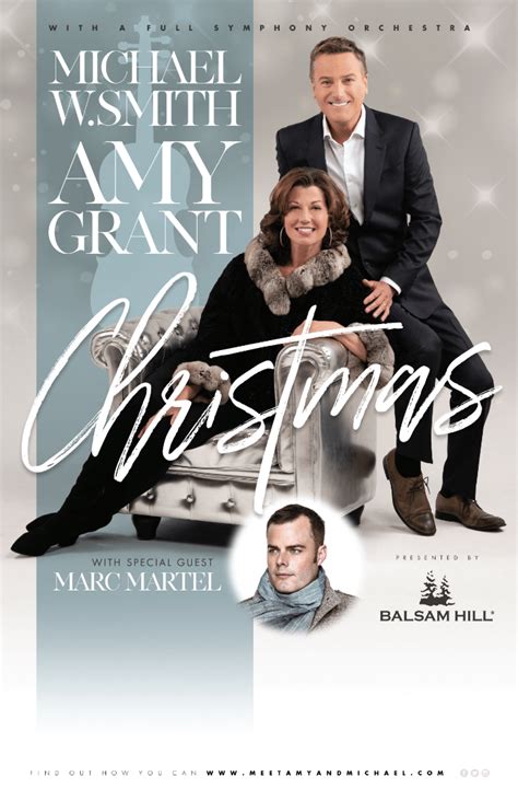 CHRISTMAS TOUR ANNOUNCED: 7 Concerts with Amy Grant kick off the tour ...