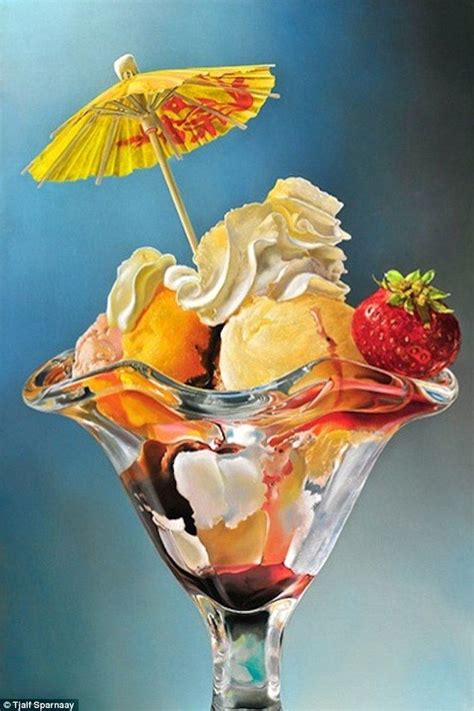 Artist's hyper-realistic paintings of food look good enough to eat ...