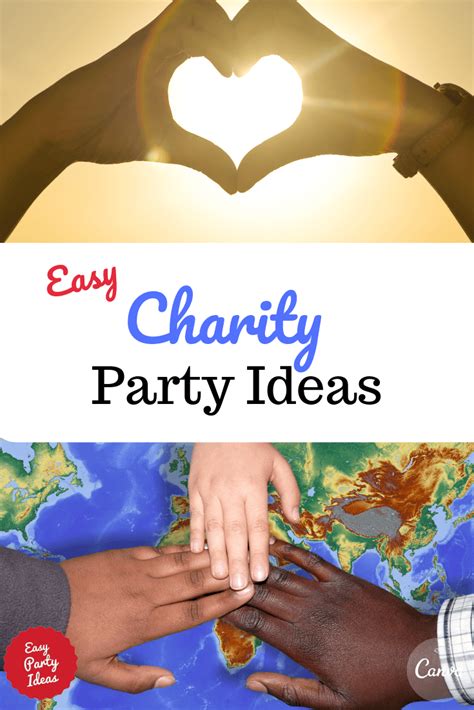 Charity Party Ideas