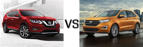 2017 Nissan Rogue vs Ford Edge