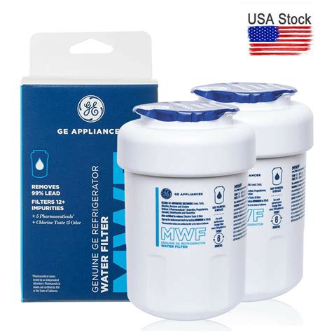 General Electric MWF Refrigerator Water Filter, (PACK OF 2)