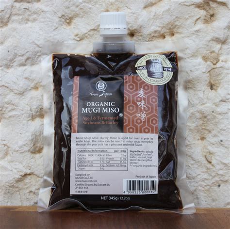 Miso, Mugi, Organic, 345g | Nectarina