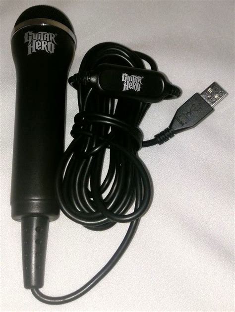 XBox 360 Microphone for Guitar Hero | Xbox, Guitar hero, Xbox 360