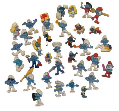 Vintage Smurfs Figures Lot 1970s 1980s | #4632851019