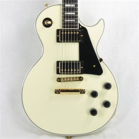 2016 Gibson Les Paul Custom Lite Alpine White Thin Body Gold Hardware ...