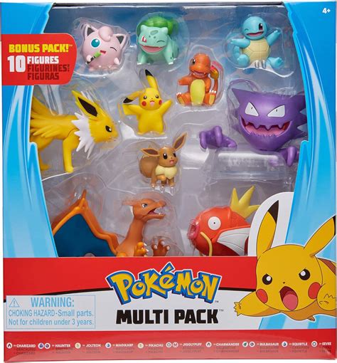 Pokemon Exclusive 3-Inch Multi Figure 10-Pack 191726385776 | eBay