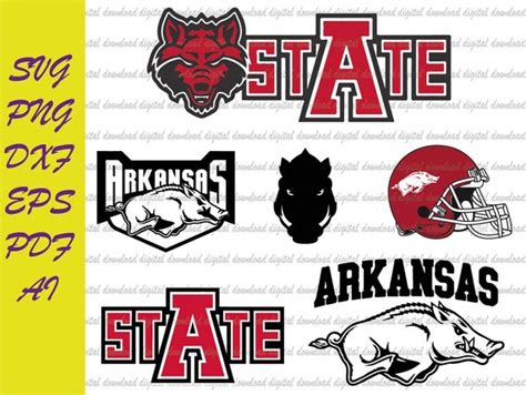 Arkansas Razorback Football Clip Art