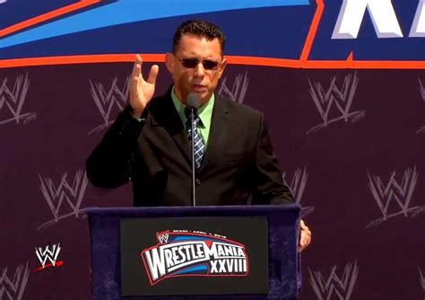 Chuichali: WWE Michael Cole Photos at WWE WrestleMania 28 Press Conference