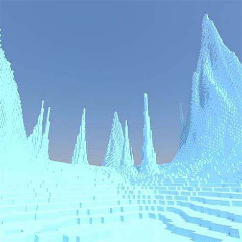 Realistic Ice Spikes Minecraft Project