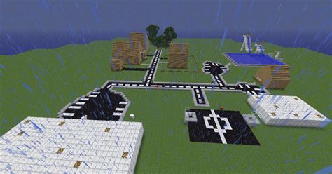 modern town Minecraft Map