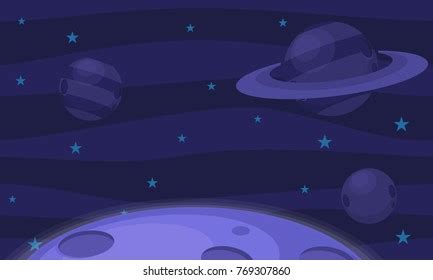 2D Game Background Space