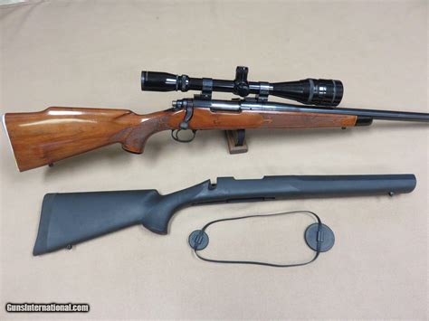 1968 Remington 700 BDL Varmint Special 22-250 cal. W/ Burris Signature 6-24X Scope & Extra Stock ...