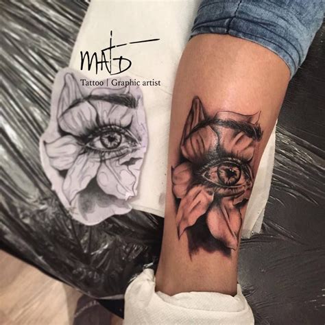 Flower eye tattoo @Dejcsi | Eye tattoo, Tattoos, Flower tattoo