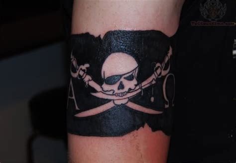 Jolly Roger Flag Tattoo