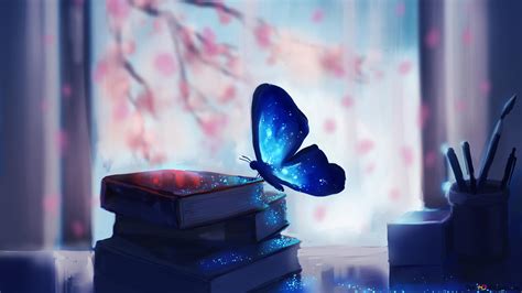 Magical Butterfly 4K wallpaper download