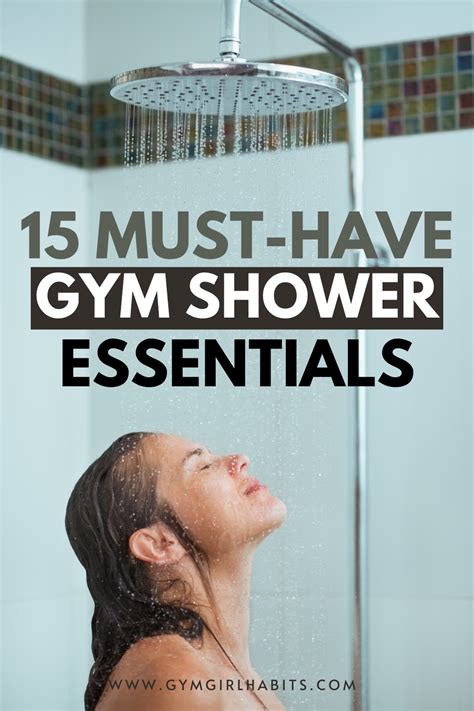 15 Must-Have Gym Shower Essentials: A Woman’s Guide - Gym Girl Habits