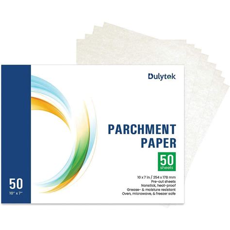 Dulytek Rosin Press Parchment Paper