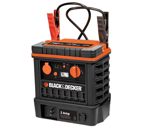 Black & Decker Jump Starter/Battery Charger Combo — QVC.com