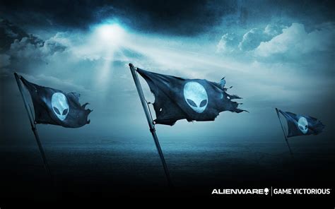 Alienware flags, Alienware, computer, PC gaming, flag HD wallpaper ...