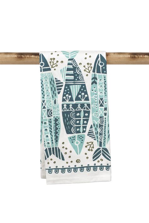 Coastal Fish Kitchen Towel – The Parish Line