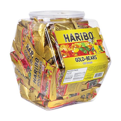 Haribo Gold-Bears Gummi Bears - Bulk Display Tub