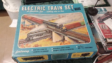 Marx Electric Train Set in O.B. - Etsy