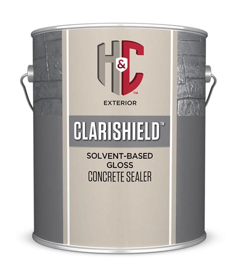 CLARISHIELD® 250 SOLVENT-BASED CLEAR CONCRETE SEALER - H&C® Concrete