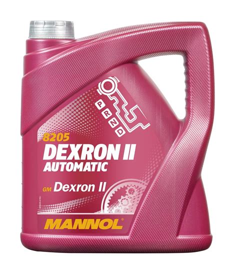 Automatic Transmission Fluid (ATF) Dexron II - MANNOL 8205 (1L/ 4L ...