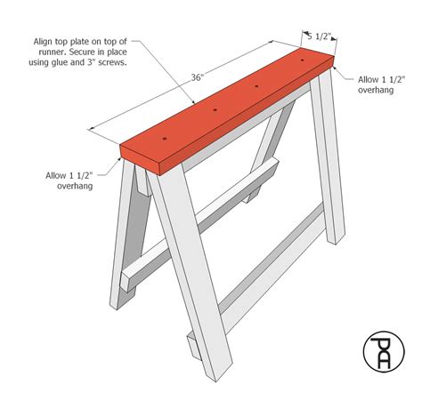 Diy Folding Sawhorse : How To Build A Folding Sawhorse Quick And Easy The Saw Guy - Homemade ...